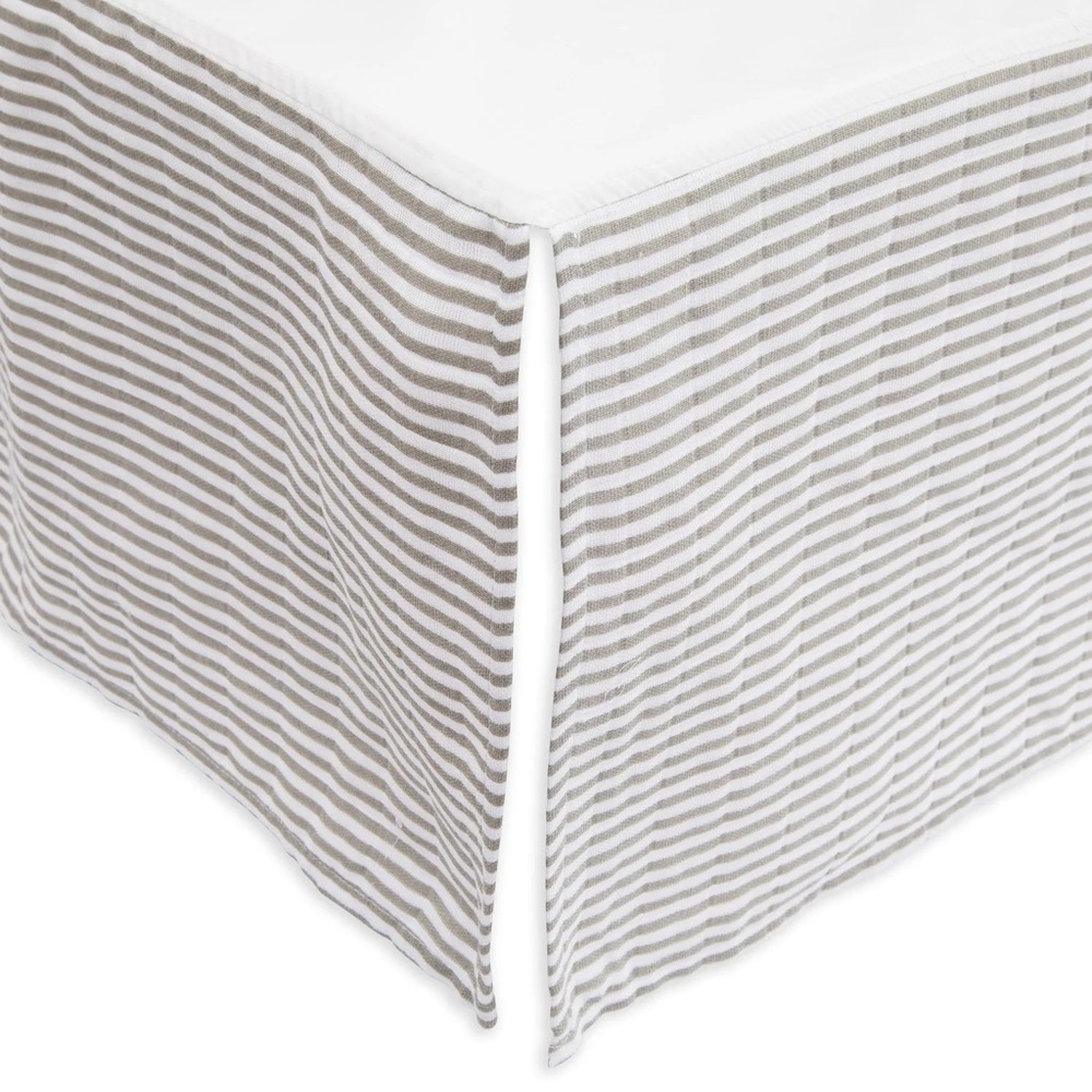 Classic Striped Bed Skirt